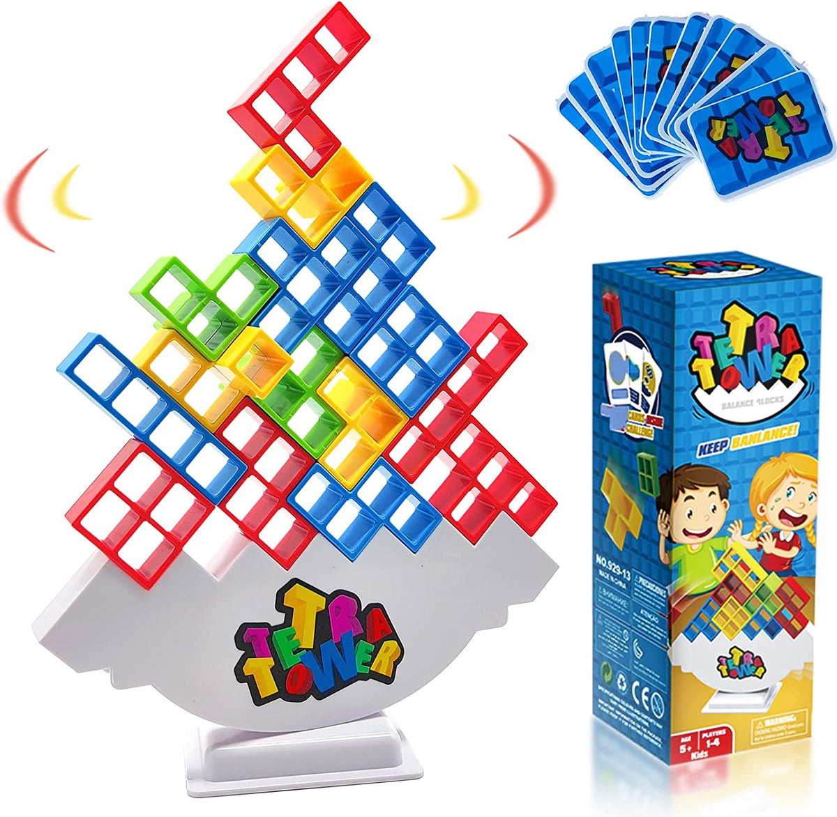 Tetra Tower Balancing Stacking Toys – BLaLa Toy