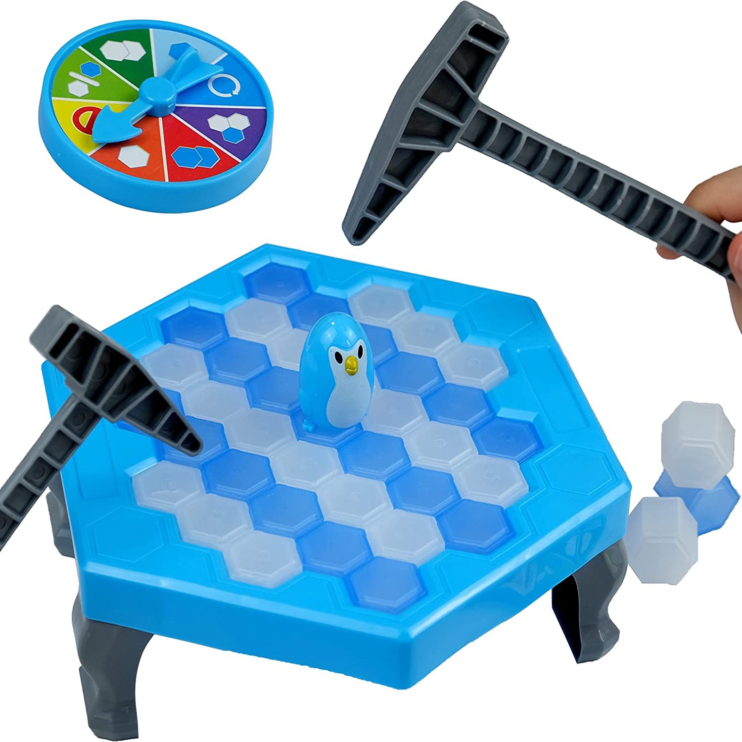 Save Penguin On Ice Game, SS Penguin Trap Ice Break Block Board Family Game  for Kids Boys Girl Toys