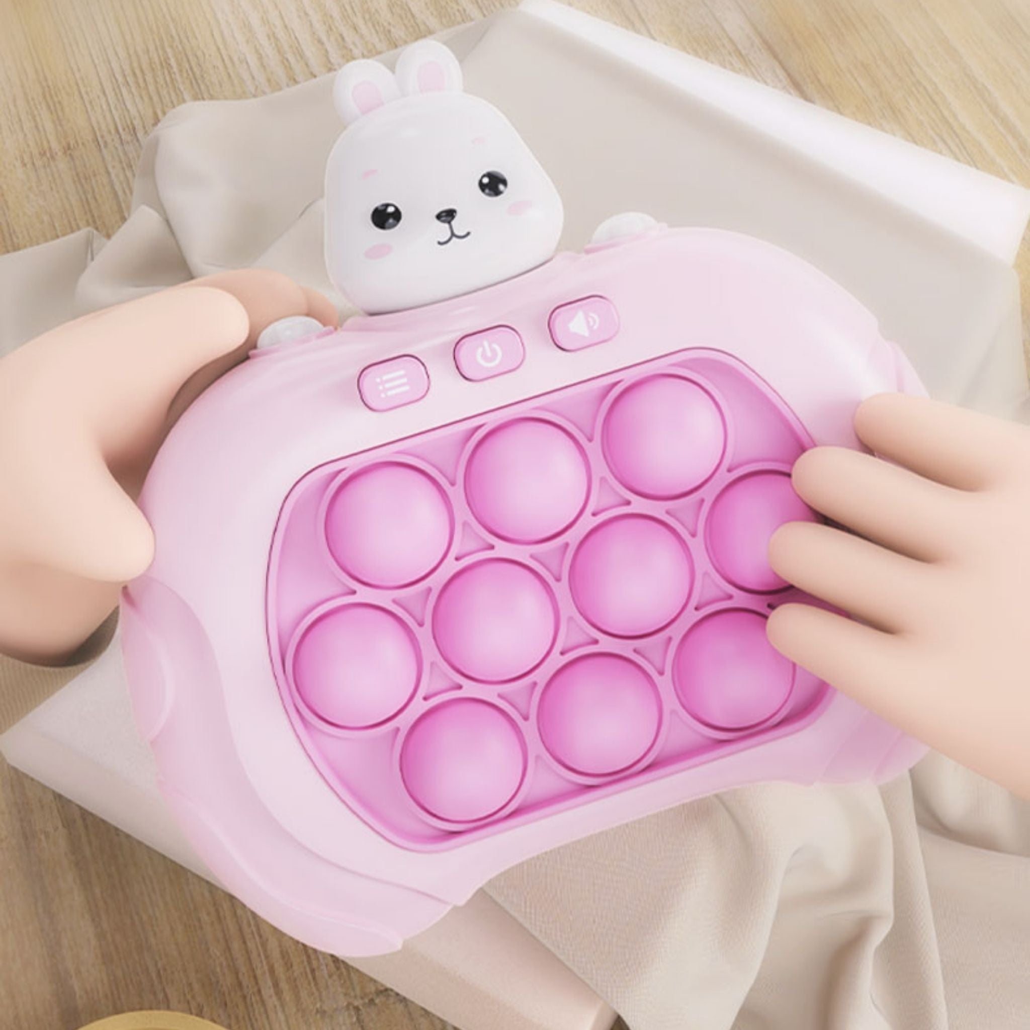 Pop It Light Up Game Upgrade with Rabbit & Duck – BLaLa Toy